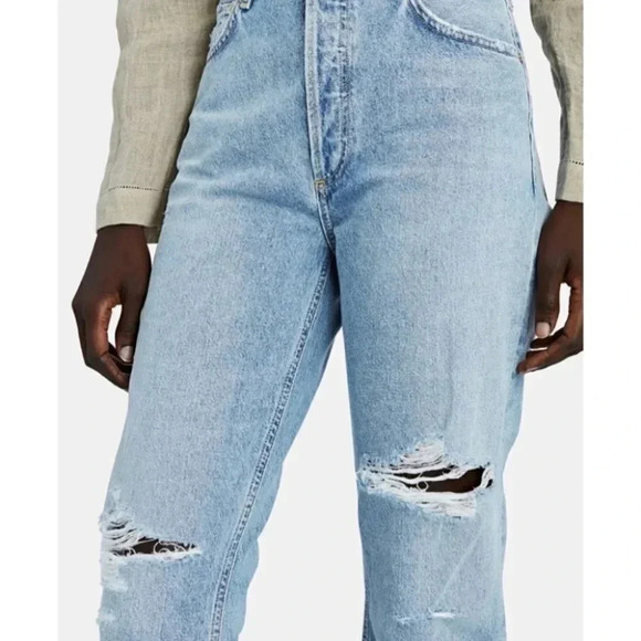 NWT Citizens of Humanity Charlotte High Rise Straight Leg Jeans Denim Blue 33 - Picture 4 of 14